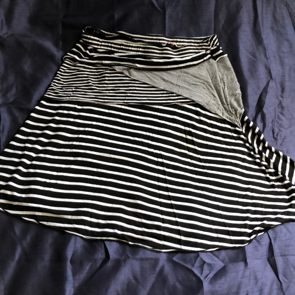 Pomelo cotton flair skirt